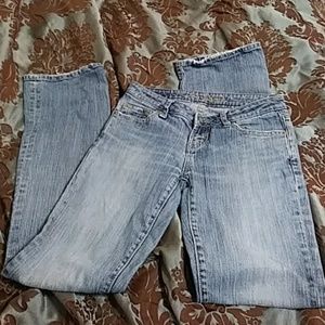 Sz 2 reg American Eagle Hipster Jeans boitcut